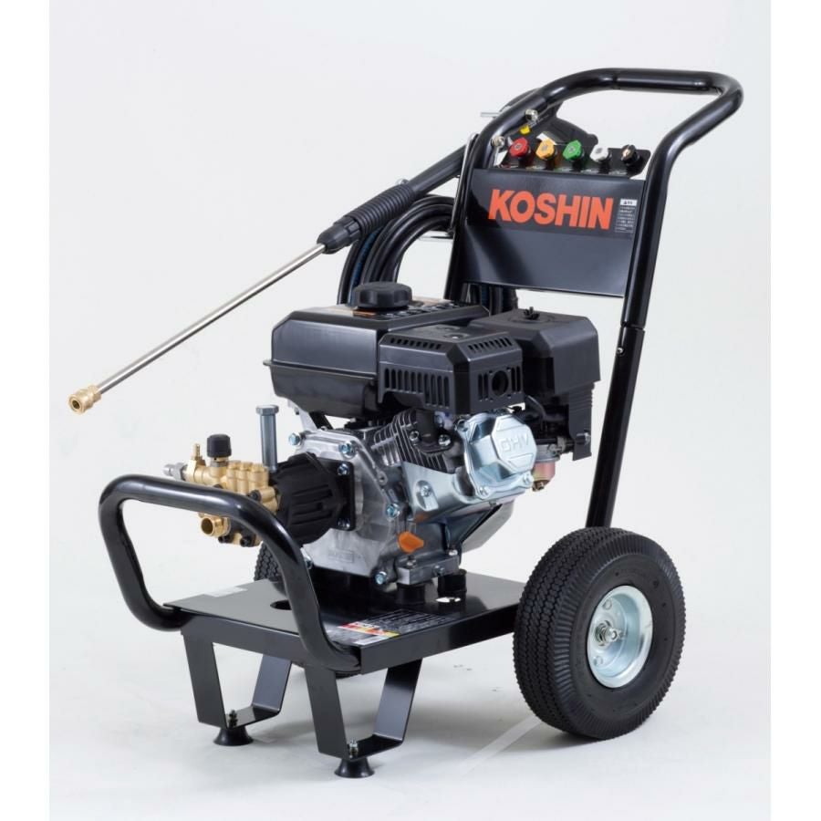 工進 KOSHIN JCE-1408UDX エンジン式高圧洗浄機 10mホース 10m延長ホースセット】工進 エンジン式高圧洗浄機 JCE-1408UDX | 買援