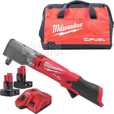 ミルウォーキーツール M12 FUEL 1/2インチ 300Nmアングルインパクトレンチ(本体) M12_FRAIWF12-0_JP ＆M12 4.0Ah＆6.0Ah FCスタートキット M12-18_NRG-642_JP コントラクターバッグMサイズ MILF18B-M バッテリーと充電器とバッグセット
