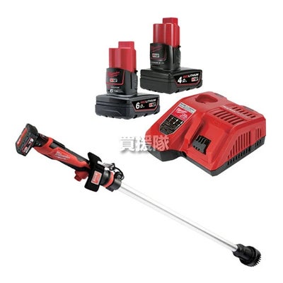 ミルウォーキーツール・ジャパン合同会社 milwaukee M12 排水ハンディポンプ M12_BSWP-0_APJ＆M12 4.0Ah＆6.0Ah FCスタートキット M12-18_NRG-642_JP バッテリーと充電器セット