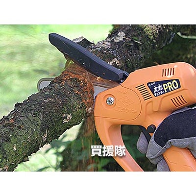 ニシガキ 太丸チェンソーPRO [本体のみ/バッテリ・充電器別売] N-951 【28.8V チェーンソー ミニチェンソー 小型 軽量 充電 コードレス バッテリー式 ソー 電動のこぎり φ50mm 薪 庭木 太枝 切り 伐採 薪割 切断 木材】